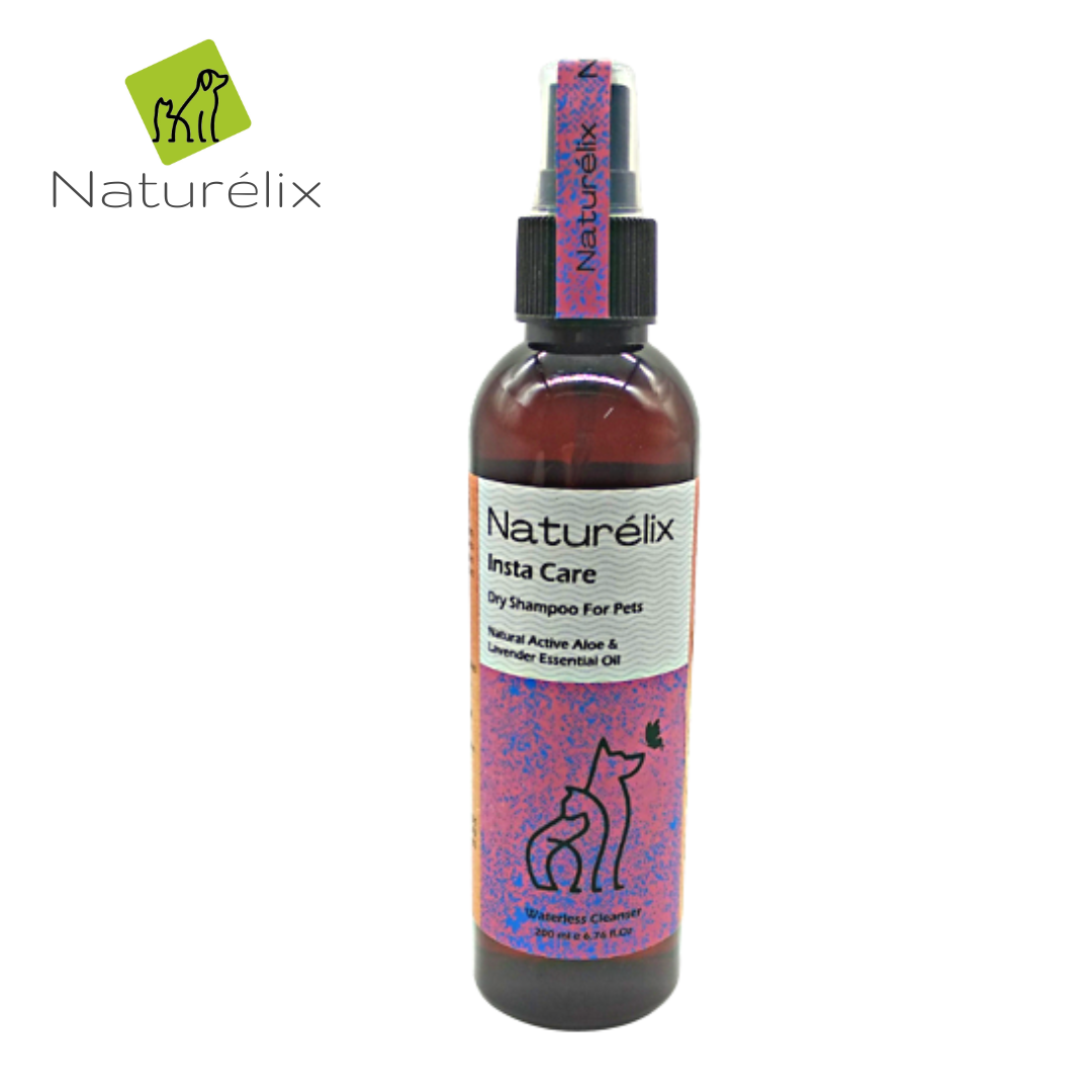 Naturelix Insta Care Dry Shampoo for Dogs & Cats- 200ml