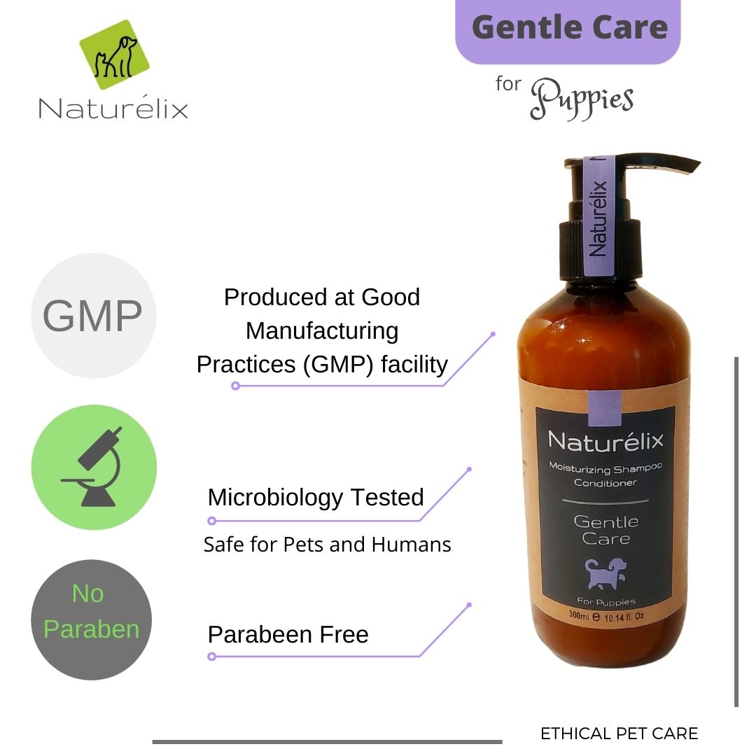 Pic showing Paraben Free Puppy Dog Shampoo